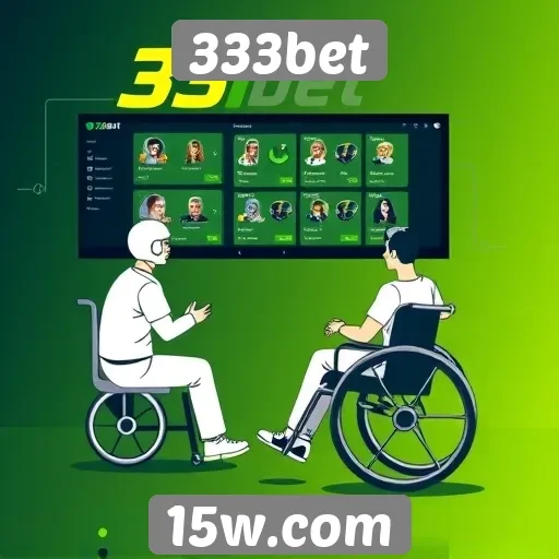 Acessibilidade e interface do usuário no 333bet
